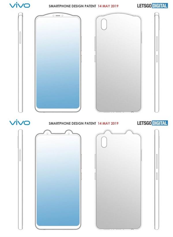 vivo手机曝光两项外观专利，这也太萌了吧！