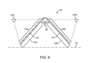 赶在三星发布新品前 苹果更新折叠屏设计专利图纸