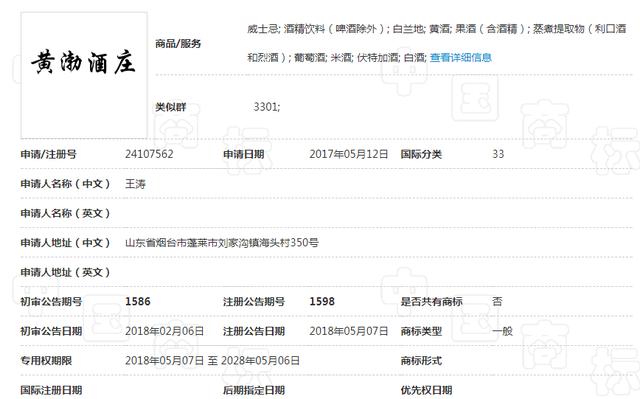 被老乡坑了？黄渤姓名商标遭抢注，对方的理由令人大跌眼镜